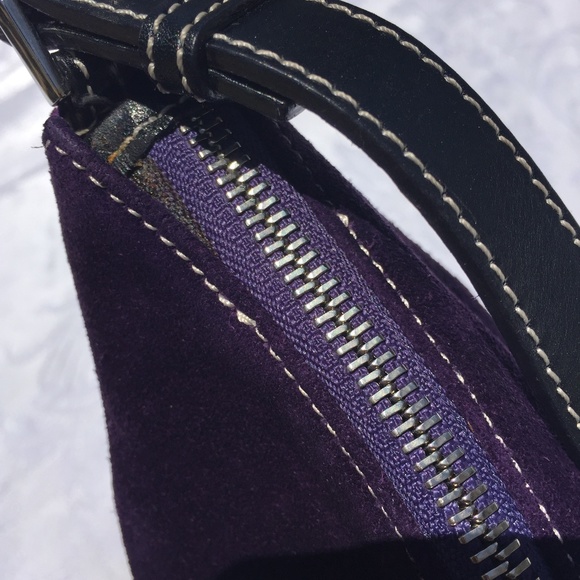 Kate Spade Seude Shoulder Hobo Purple - Picture 2 of 8